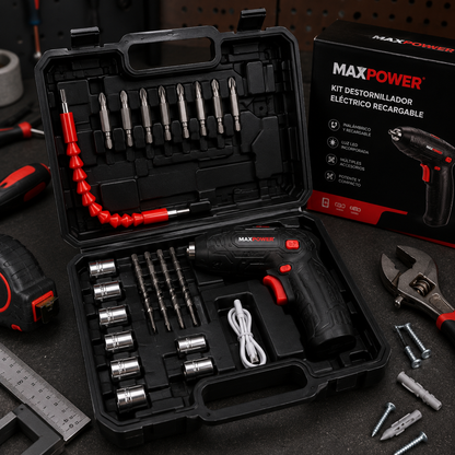 KIT DESTORNILLADOR/ TALADRO ELECTRICO